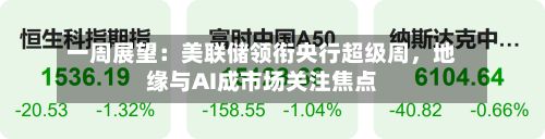 一周展望：美联储领衔央行超级周	，地缘与AI成市场关注焦点-第1张图片