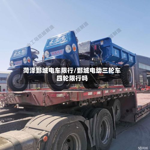 菏泽鄄城电车限行/鄄城电动三轮车四轮限行吗-第1张图片