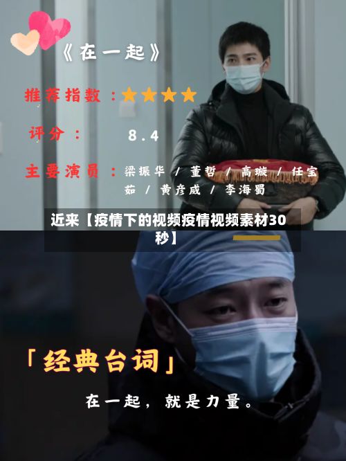 近来【疫情下的视频疫情视频素材30秒】-第1张图片