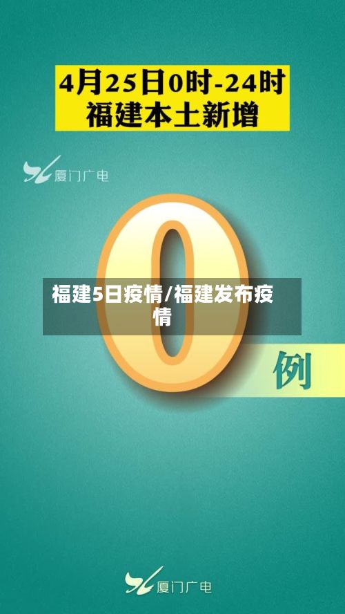 福建5日疫情/福建发布疫情-第1张图片