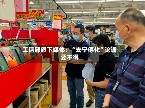工信部旗下媒体：“去宁德化”论调要不得-第1张图片