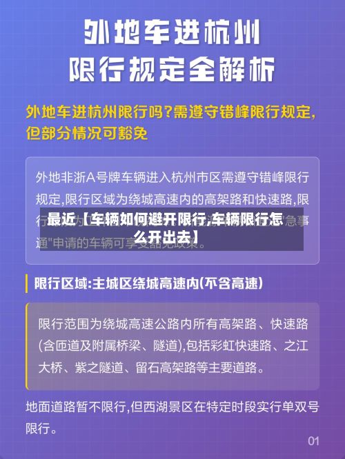 最近【车辆如何避开限行,车辆限行怎么开出去】-第1张图片